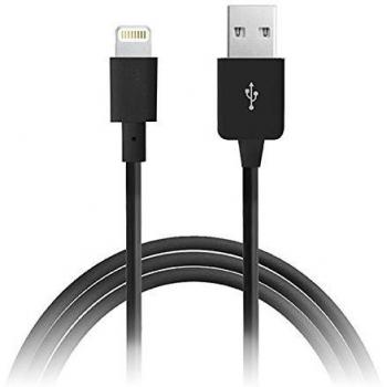 Cable PURO USBLightning MFI 2.1A 1m negro