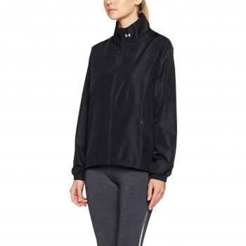 Under Armour UA International Jacket Chaqueta, Mujer, Negro