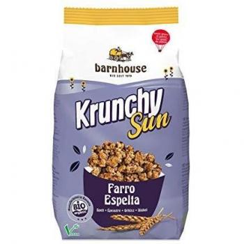 MUESLI KRUNCHY SUN TRIGO ESPELTA BARNHOUSE 375 GRS.