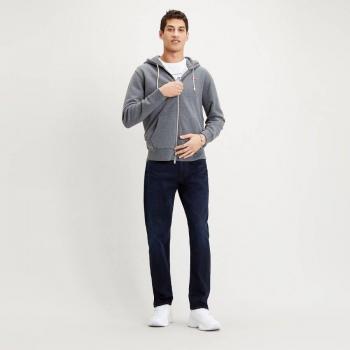 Levi's Sudadera con Capucha y Cremallera Original Housemark Gris - S
