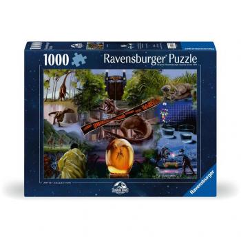 Puzzle Ravensburger Jurassic Park - 1000 Piezas, Colección Universal VAULT, para Adultos y Niños a Partir de 14 Años, Hecho en Alemania, FSC®