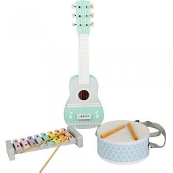 Set Musical Infantil Pastel de 3 Instrumentos con Notas, para Niños a Partir de 3 Años