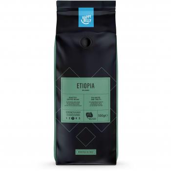 Marca Amazon - Happy Belly Café de tueste natural en grano ETIOPIA