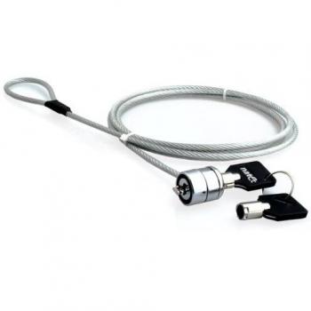 Natec NZL-0225 - Cable De Seguridad Lobster 1.8 M para Portatil con Llave