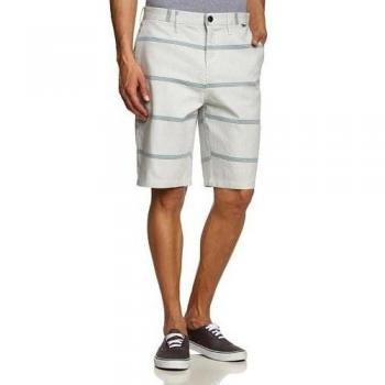 Hurley Walkshorts Reverb Chino - Pantalones cortos deportivos para hombre, color gris, talla DE: 33