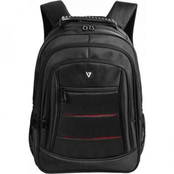V7 CBPX16-BLK 16-Inch Professional Business Laptop Backpack Black