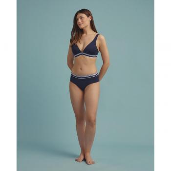 Emporio Armani - Culotte de algodón para mujer en color marino