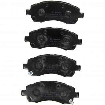 Juego de pastillas de freno Bosch BP476 para Subaru Impreza y Legacy - Calidad Bosch, Reducción de Ruido y Polvo, Certificación ECE-R90, Sin Cobre