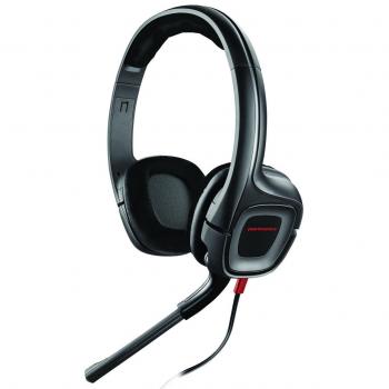 Plantronics Gamecom 307 - Auriculares estéreo con micrófono para ordenador, color negro