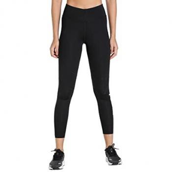 Puma Mallas Train Favorite Logo High Waist 7/8 Tight negras con detalles en blanco, talla M