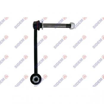 Bieleta de suspensión estabilizadora SIDEM 53062, compatible con diversos modelos de vehículos, fabricada en acero de alta resistencia, incluye bujes de goma para una mejor absorción de impactos y reducción de ruido, fácil instalación