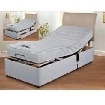 Sábana Bajera Para un Ajustable/Eléctrico Cama Algodón Egipcio 400 Gramaje - Marfil, 160 cm x 198 cm + 30 cm