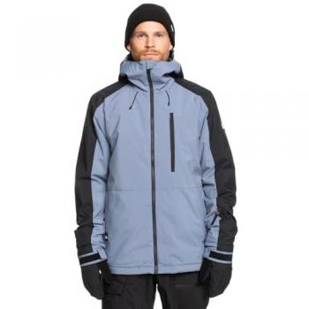 Chaqueta de snow Quiksilver Mission Block azul marino negro - XL, estándar para hombre