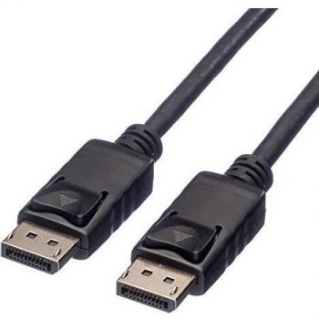 Cable DisplayPort 1.2 de 2 m, 4K a 60 Hz, LSOH, Negro