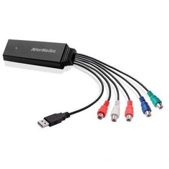 Avermedia 61ET1130A0AD - Conversor de vídeo, 0 - 40 °C, color negro