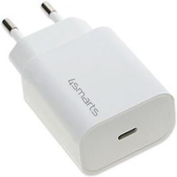 Cargador de Red 4smarts VoltPlug PD 20W Blanco USB-C