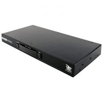 Conmutador KVM Adder CCS-PRO4-EURO 4 Puertos Negro
