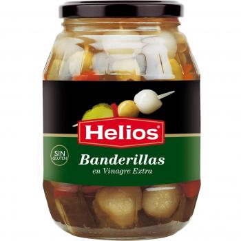 Helios Banderillas en Vinagre - 1000 gr - [Pack de 3]