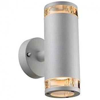 Nordlux – Lámpara de pared Birkmann Up/down, GU10, IP44, color blanco, eficiencia energética: A + + – D