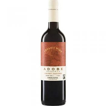 Vino Tinto Orgánico Reserva Cabernet Sauvignon Adobe 750ml