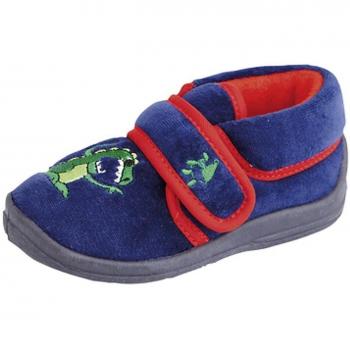Sleepers - Patucos de sintético para niño, color azul, talla 4 Child UK