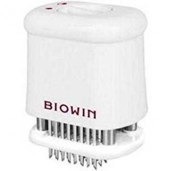 Ablandador de Carne Browin - 56 Lame de Acero Inoxidable, Seguridad Mejorada, Color Blanco, Tamaño Grande, Plástico