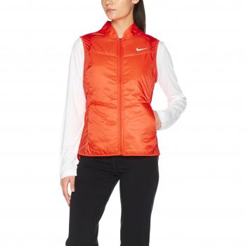 Nike Polyfill Vest - Chaleco para mujer, color naranja, talla M