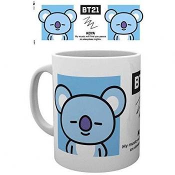 Taza Koya BT21 - 320 ml - Merchandising Oficial - Regalo Original