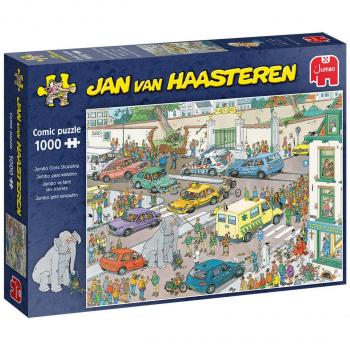Puzzle Jan van Haasteren Jumbo Va de Compras 1000 Piezas