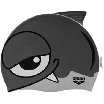 ARENA AWT Fish Gorro de Natación, Unisex Adulto, Gris