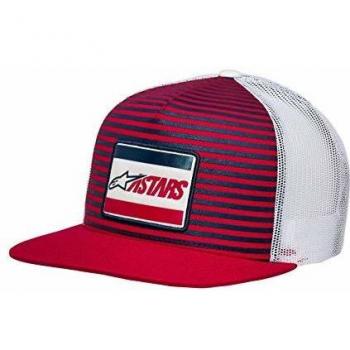 Alpinestars Dominate Trucker - Gorra rojo rojo/blanco