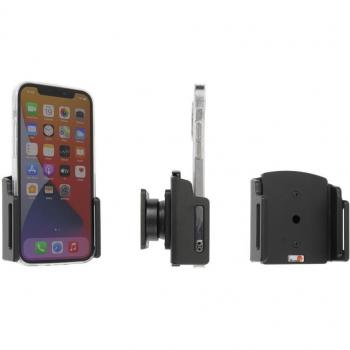 Soporte pasivo ajustable para Apple iPhone 12/13/14/15 con montaje giratorio - Brodit 711239