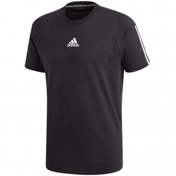 Adidas MH 3S tee T-Shirt, Hombre, Black/White, M
