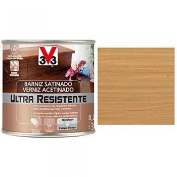 BARNIZ INTERIOR ULTRA RESISTENTE SATINADO 250ML ROBLE CLARO