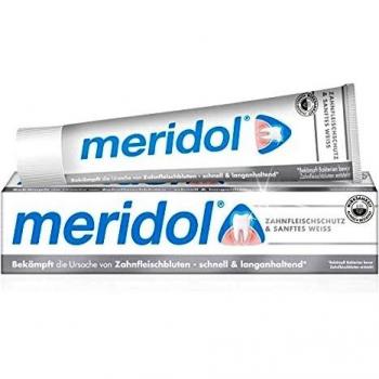 meridol pasta de dientes blanca suave, 75 g