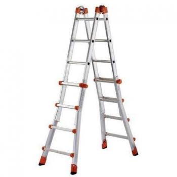 Gierre M101815 - Escalera telescopica aluminio 4+5 peldaños