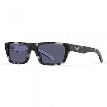 SMITH Unisex's Crossfade Sunglasses, Whtbksptt, 55