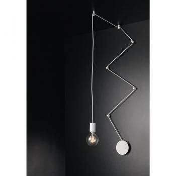 Plafón Colgante Habitat 1 Luz Metal Blanco 500cm - Fan Europe