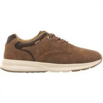 Zapatillas Mustang 84440 Tady Marrón para Hombre de Cuero con Cierre de Cordones