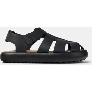 CAMPER Pelotas Flota - Sandals for Men - Black, Smooth leather, Size 45/11