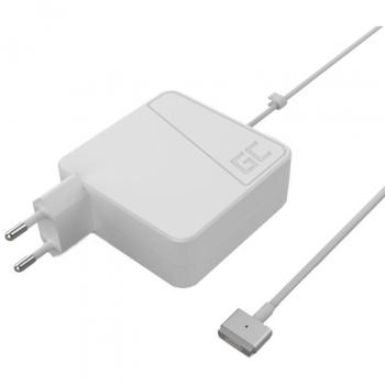 Cargador para Portátil Green Cell AD37 60 W MagSafe para Apple Macbook Blanco