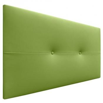 Cabecero Tapizado de Polipiel Verde AQUALINE Pro 105x50cm para Camas 80/90/105