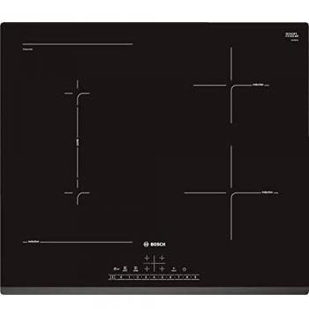 Placa de Inducción Bosch Serie 6 PVS631FB5E Negro Integrado 60 cm con 4 Zonas de Cocción