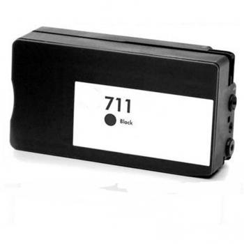 Cartucho de Tinta Compatible HP 711XL Negro - Reemplaza CZ133A / CZ129A