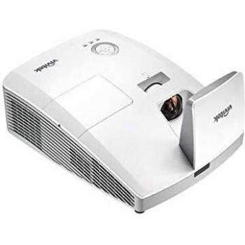 Proyector DLP Vivitek DW771USTi Ultra Corto, 3500 Lúmenes, Resolución WXGA, Proyección a 2.15m desde 44cm, Color Blanco