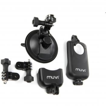 Veho  vcc a020 USM Pantalones Cortos Based Universal Suction Montura for muvi HD with Two muvi HD Holders