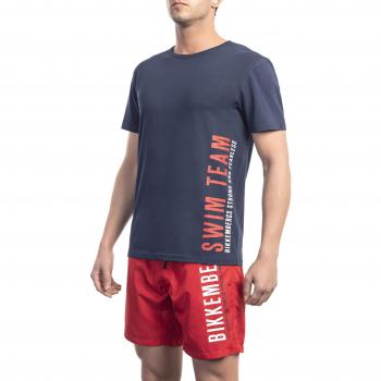Bikkembergs Black Cotton T-Shirt - M, Male, Size: M