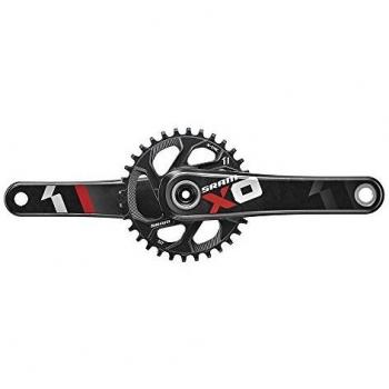 SRAM 00.6118.335.000 Bielas, X01, GXP, 170, 32 Dientes, Rojo, Multicolor, M