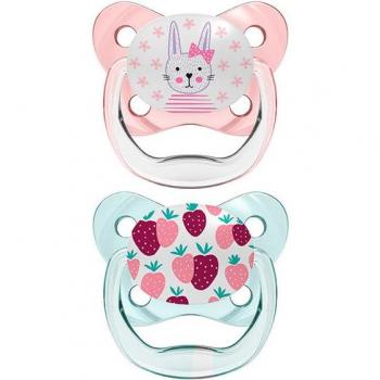 Chupete Prevent Mariposa Rosa Dr. Brown's 0-6 Meses 2 Uds