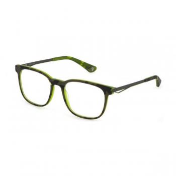 Gafas de Vista Police VK103 Unisex Niños, Color Matt Havana Top con Lentes Opal Green, Talla 50